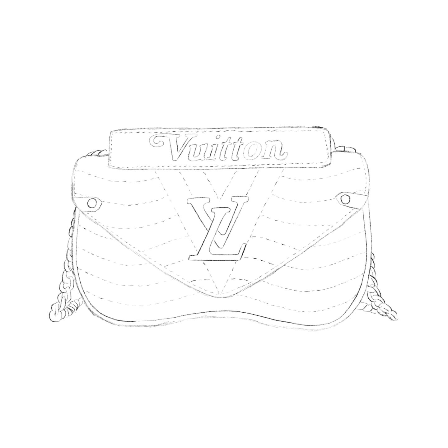 How to Draw a Louis Vuitton Bag Lola Glenn