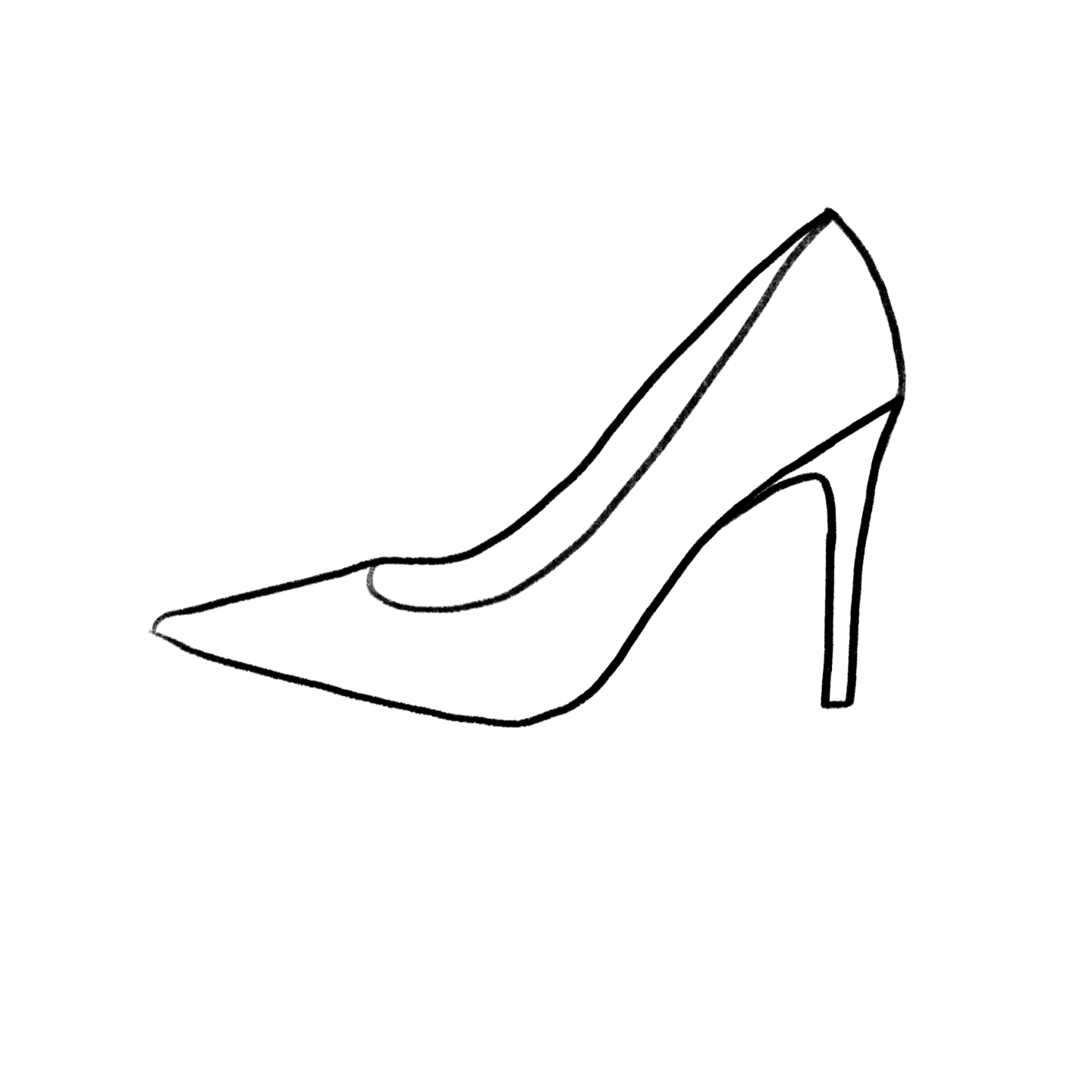 How to Illustrate a High Heel Shoe | Lola Glenn